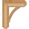 Ekena Millwork Thorton Craftsman Rough Sawn Bracket, Western Red Cedar, 6"W x 22"D x 26"H BKT06X22X26THR04RWR - alternate 4